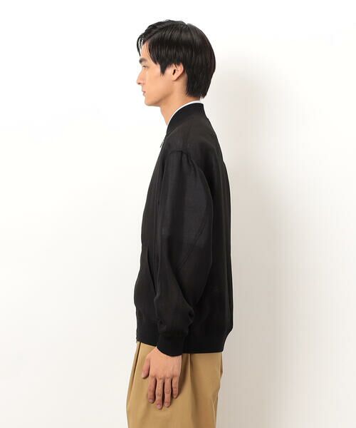 COMME CA ISM / コムサイズム ブルゾン | カラミメッシュ MA-1ブルゾン | 詳細7