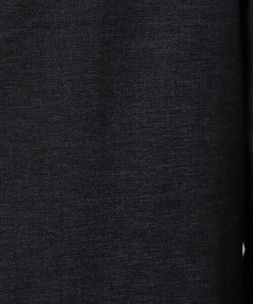 COMME CA ISM / コムサイズム ノーカラージャケット | 【セットアップ対応】デニムライクストレッチ ノーカラージャケット | 詳細5