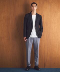 COMME CA ISM / コムサイズム テーラードジャケット | 【セットアップ対応】デニムライクストレッチ テーラードジャケット