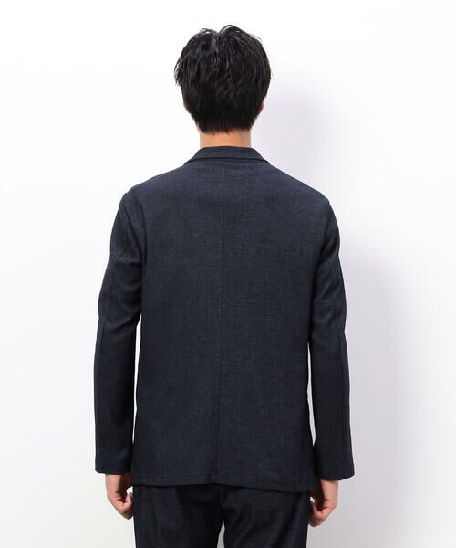 COMME CA ISM / コムサイズム テーラードジャケット | 【セットアップ対応】デニムライクストレッチ テーラードジャケット | 詳細18