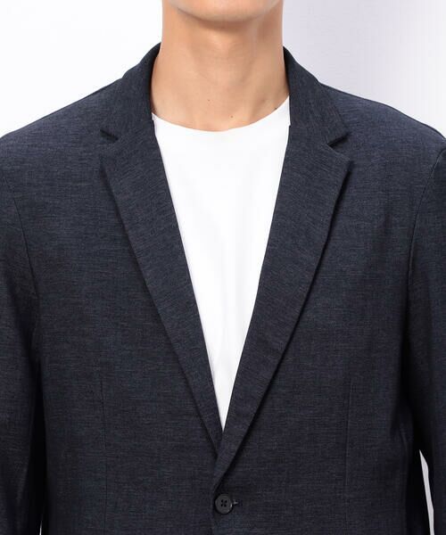 COMME CA ISM / コムサイズム テーラードジャケット | 【セットアップ対応】デニムライクストレッチ テーラードジャケット | 詳細19