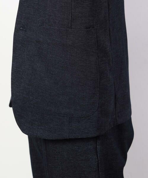 COMME CA ISM / コムサイズム テーラードジャケット | 【セットアップ対応】デニムライクストレッチ テーラードジャケット | 詳細22
