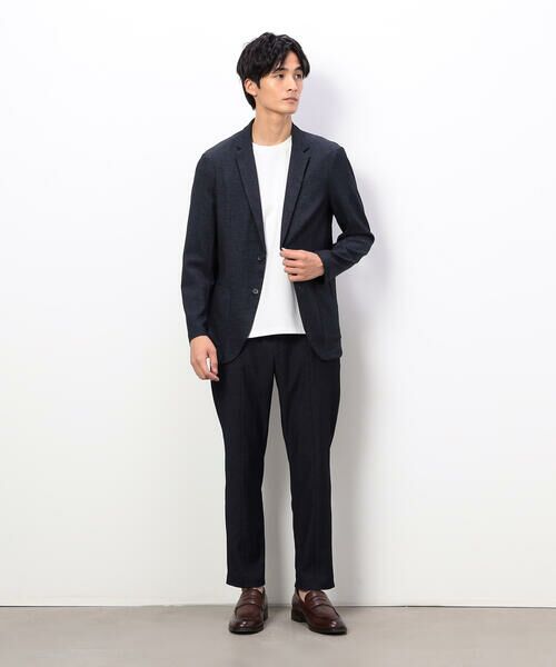 COMME CA ISM / コムサイズム テーラードジャケット | 【セットアップ対応】デニムライクストレッチ テーラードジャケット | 詳細9