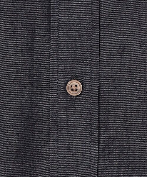COMME CA ISM / コムサイズム シャツ・ブラウス | 播州織 デニムライク シャンブレーツイルシャツ | 詳細18