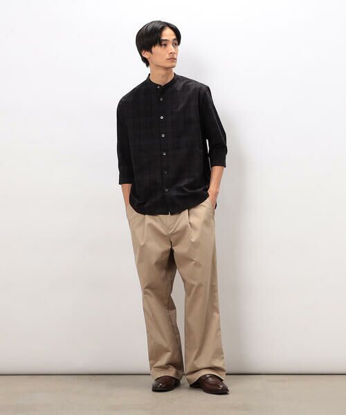 COMME CA ISM / コムサイズム シャツ・ブラウス | ＣＯＯＬ ＤＯＴＳ ブラックウォッチ プリントシャツ | 詳細1