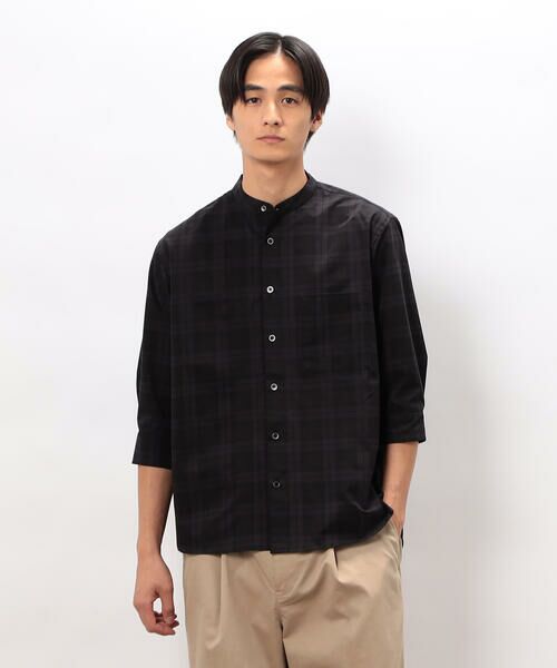 COMME CA ISM / コムサイズム シャツ・ブラウス | ＣＯＯＬ ＤＯＴＳ ブラックウォッチ プリントシャツ | 詳細2