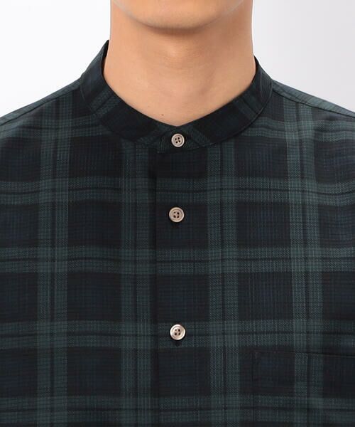 COMME CA ISM / コムサイズム シャツ・ブラウス | ＣＯＯＬ ＤＯＴＳ ブラックウォッチ プリントシャツ | 詳細12