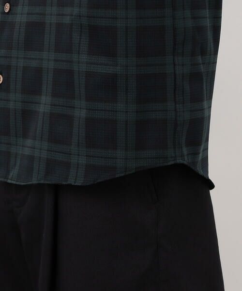COMME CA ISM / コムサイズム シャツ・ブラウス | ＣＯＯＬ ＤＯＴＳ ブラックウォッチ プリントシャツ | 詳細14
