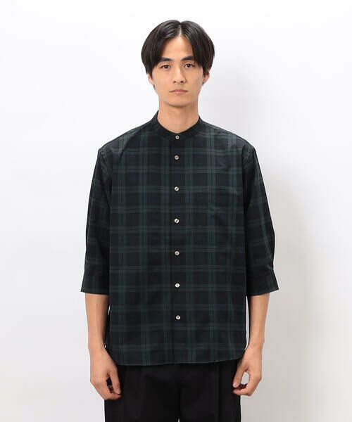 COMME CA ISM / コムサイズム シャツ・ブラウス | ＣＯＯＬ ＤＯＴＳ ブラックウォッチ プリントシャツ | 詳細9