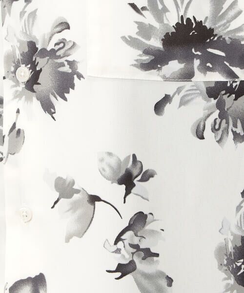 COMME CA ISM / コムサイズム シャツ・ブラウス | フラワープリント オープンカラー 半袖シャツ | 詳細13
