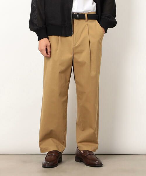 【未使用品】CAHLUMN チノパンツ　オフホワイトL コットンストレッチチノパンツ｜DAKS（ダックス）公式オンライン
