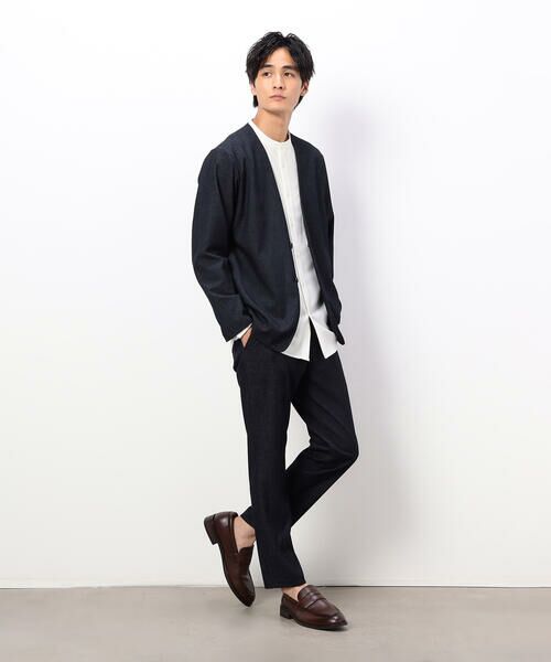 COMME CA ISM / コムサイズム その他パンツ | 【セットアップ対応】デニムライクストレッチ テーパードパンツ | 詳細5