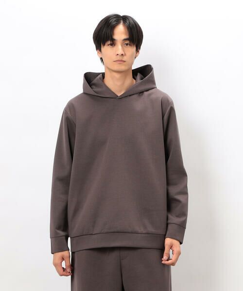 COMME CA ISM / コムサイズム パーカー | ダンボールニット フードパーカー | 詳細12