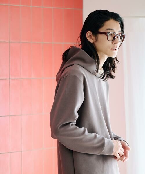 COMME CA ISM / コムサイズム パーカー | ダンボールニット フードパーカー | 詳細13