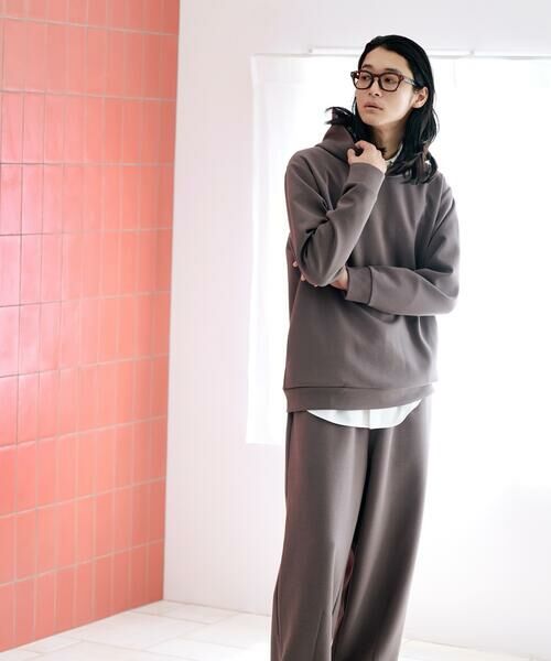 COMME CA ISM / コムサイズム パーカー | ダンボールニット フードパーカー | 詳細14