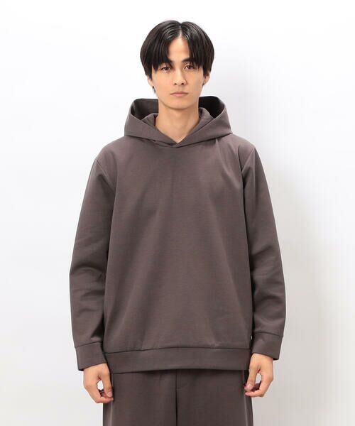 COMME CA ISM / コムサイズム パーカー | ダンボールニット フードパーカー | 詳細17