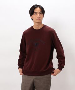 COMME CA ISM / コムサイズム カットソー | カレッジロゴ 刺繍プルオーバー