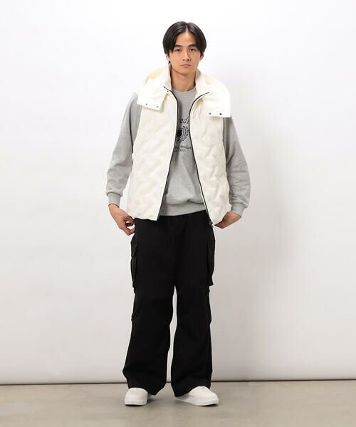 COMME CA ISM / コムサイズム カットソー | カレッジロゴ 刺繍プルオーバー | 詳細3