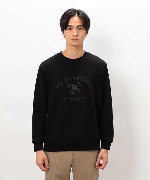 COMME CA ISM / コムサイズム カットソー | カレッジロゴ 刺繍プルオーバー | 詳細15