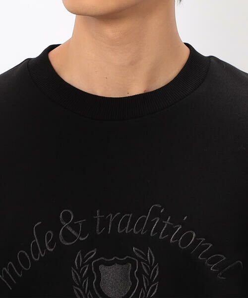 COMME CA ISM / コムサイズム カットソー | カレッジロゴ 刺繍プルオーバー | 詳細18