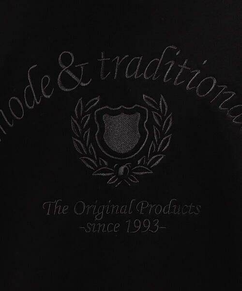 COMME CA ISM / コムサイズム カットソー | カレッジロゴ 刺繍プルオーバー | 詳細21