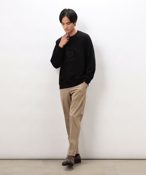 COMME CA ISM / コムサイズム カットソー | カレッジロゴ 刺繍プルオーバー | 詳細10
