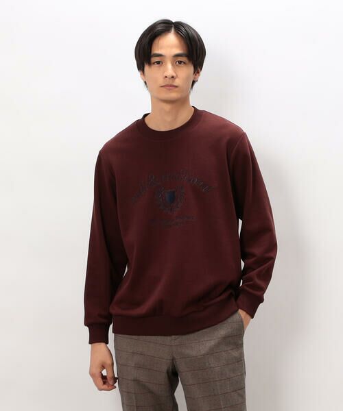 COMME CA ISM / コムサイズム カットソー | カレッジロゴ 刺繍プルオーバー | 詳細29