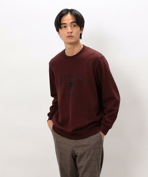 COMME CA ISM / コムサイズム カットソー | カレッジロゴ 刺繍プルオーバー | 詳細30