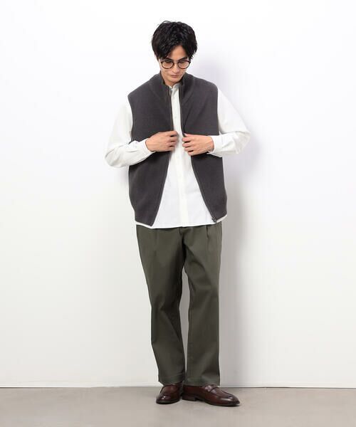 COMME CA ISM / コムサイズム ニット・セーター | ジップアップ ニットベスト | 詳細8