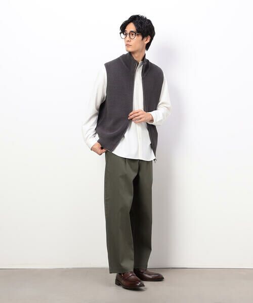 COMME CA ISM / コムサイズム ニット・セーター | ジップアップ ニットベスト | 詳細9