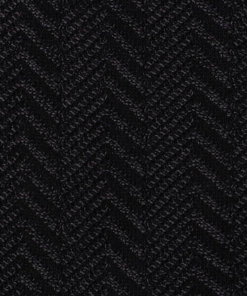 COMME CA ISM / コムサイズム ソックス | 変形 へリンボン柄 ソックス | 詳細1