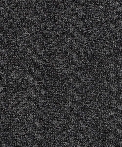 COMME CA ISM / コムサイズム ソックス | 変形 へリンボン柄 ソックス | 詳細2