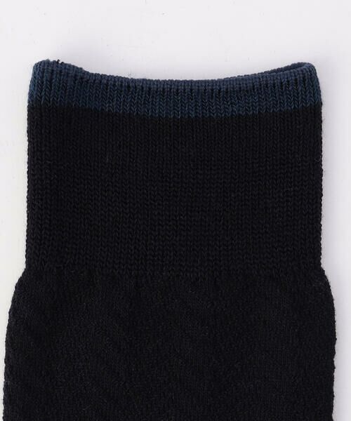 COMME CA ISM / コムサイズム ソックス | 変形 へリンボン柄 ソックス | 詳細3