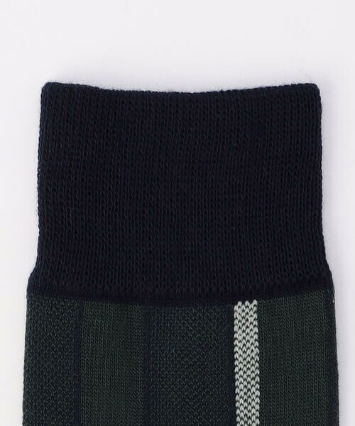 COMME CA ISM / コムサイズム ソックス | アシンメトリー チェック柄 ソックス | 詳細1