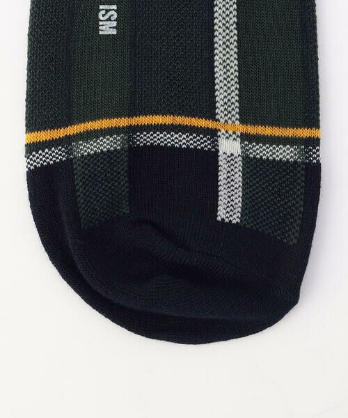 COMME CA ISM / コムサイズム ソックス | アシンメトリー チェック柄 ソックス | 詳細3