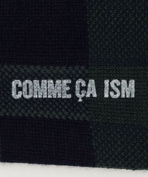 COMME CA ISM / コムサイズム ソックス | アシンメトリー チェック柄 ソックス | 詳細4