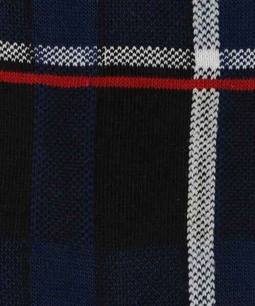 COMME CA ISM / コムサイズム ソックス | アシンメトリー チェック柄 ソックス | 詳細7