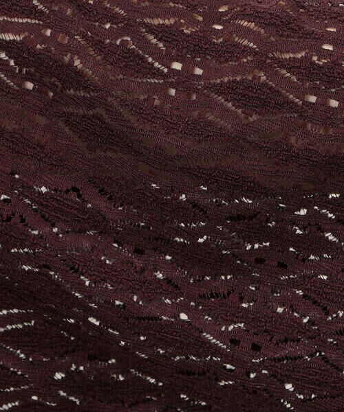 COMME CA ISM / コムサイズム シャツ・ブラウス | 透かし柄レース オープンシャツ | 詳細9