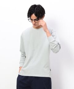 COMME CA ISM / コムサイズム Tシャツ | USAコットン 引き揃え天竺 長袖 Ｔシャツ