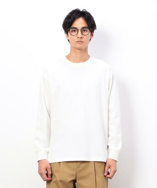 COMME CA ISM / コムサイズム Tシャツ | USAコットン 引き揃え天竺 長袖 Tシャツ | 詳細5