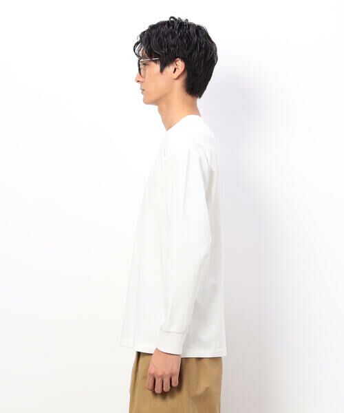 COMME CA ISM / コムサイズム Tシャツ | USAコットン 引き揃え天竺 長袖 Tシャツ | 詳細6