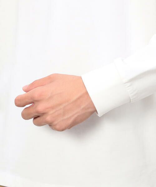 COMME CA ISM / コムサイズム Tシャツ | USAコットン 引き揃え天竺 長袖 Tシャツ | 詳細9