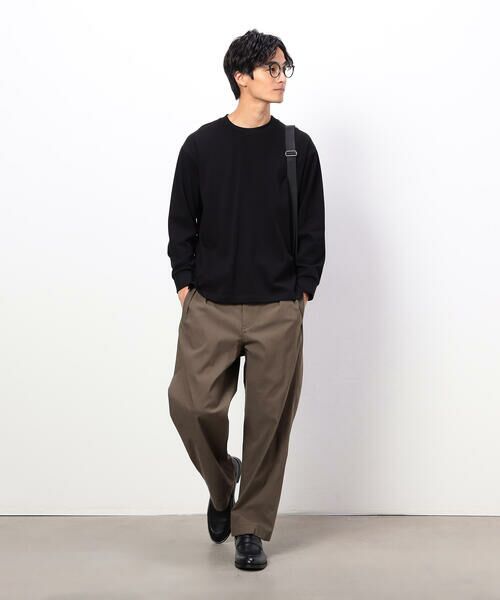 COMME CA ISM / コムサイズム Tシャツ | USAコットン 引き揃え天竺 長袖 Tシャツ | 詳細13