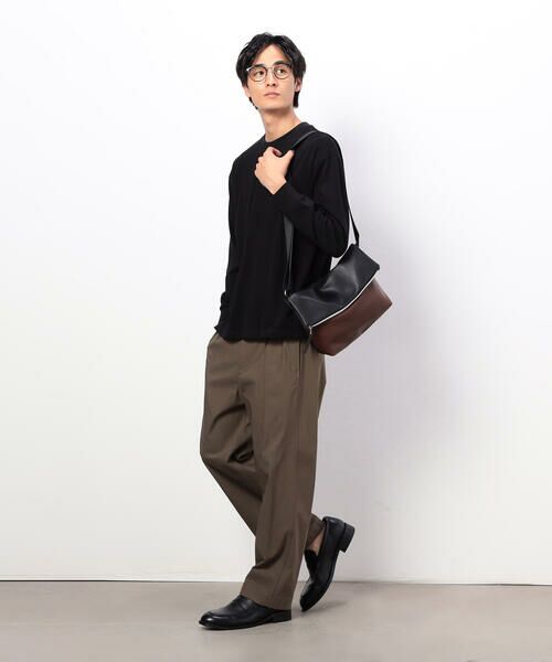 COMME CA ISM / コムサイズム Tシャツ | USAコットン 引き揃え天竺 長袖 Tシャツ | 詳細14