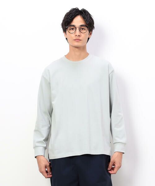 COMME CA ISM / コムサイズム Tシャツ | USAコットン 引き揃え天竺 長袖 Tシャツ | 詳細25