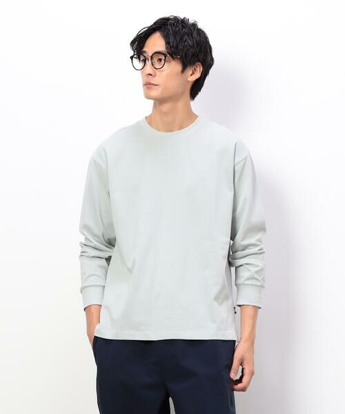 COMME CA ISM / コムサイズム Tシャツ | USAコットン 引き揃え天竺 長袖 Tシャツ | 詳細26