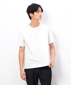 COMME CA ISM / コムサイズム Tシャツ | 「MADE IN JAPAN」 シルキーポンチ Ｔシャツ