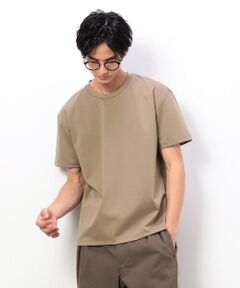 COMME CA ISM / コムサイズム Tシャツ | 「MADE IN JAPAN」 シルキーポンチ Ｔシャツ