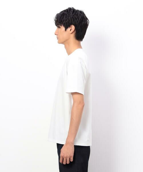 COMME CA ISM / コムサイズム Tシャツ | 「MADE IN JAPAN」 シルキーポンチ Tシャツ | 詳細7