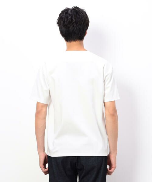 COMME CA ISM / コムサイズム Tシャツ | 「MADE IN JAPAN」 シルキーポンチ Tシャツ | 詳細8